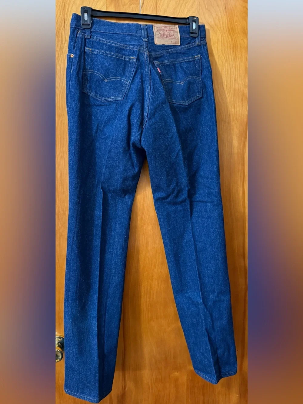 Vintage 80’s Levi's 501  Indigo Blue Button-Fly Denim Jeans